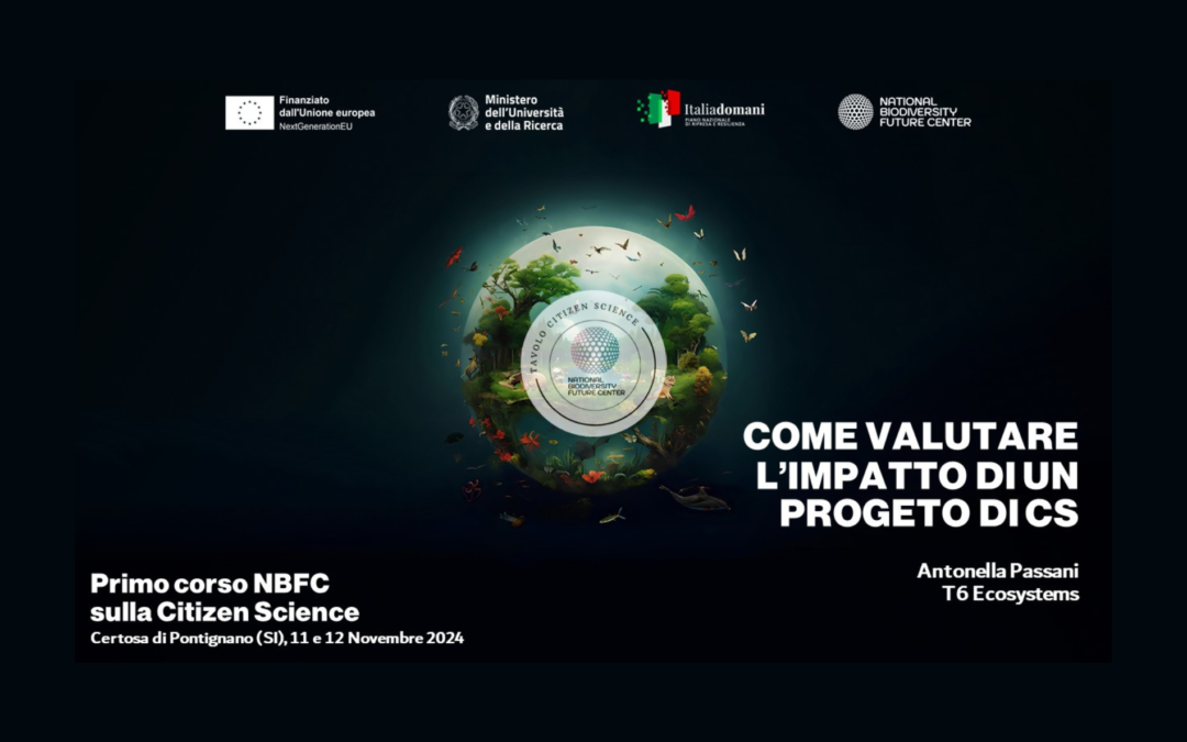 Talking about impact of Citizen Science with the Italian National Biodiversity Future Centre